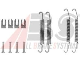 Монтажный комплект барабанных тормозных колодок