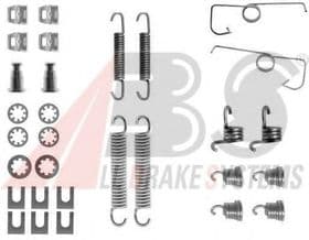 Монтажный комплект барабанных тормозных колодок Монтажный комплект барабанных тормозных колодок