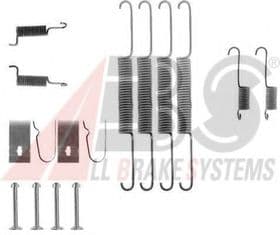 Монтажный комплект барабанных тормозных колодок