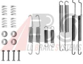 Монтажный комплект барабанных тормозных колодок