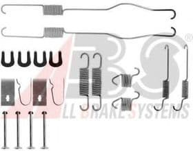 Монтажний комплект барабанних гальмівних колодок