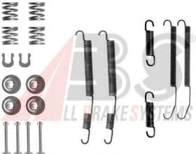 Монтажний комплект барабанних гальмівних колодок Монтажний комплект барабанних гальмівних колодок