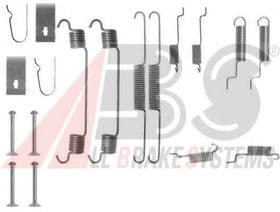 Монтажный комплект барабанных тормозных колодок