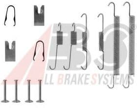 Монтажний комплект барабанних гальмівних колодок