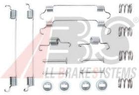 Монтажный комплект барабанных тормозных колодок Монтажный комплект барабанных тормозных колодок