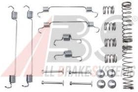Монтажний комплект барабанних гальмівних колодок Монтажний комплект барабанних гальмівних колодок