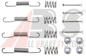 Монтажний комплект барабанних гальмівних колодок A.B.S. 0880Q