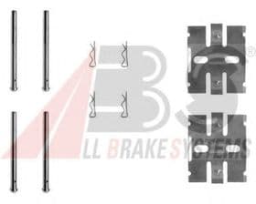 Комплектующие дисковых тормозных колодок