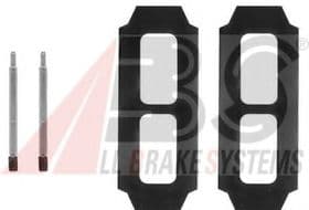 Компоненти дискових гальмівних колодок Компоненти дискових гальмівних колодок