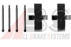 Компоненти дискових гальмівних колодок Компоненти дискових гальмівних колодок