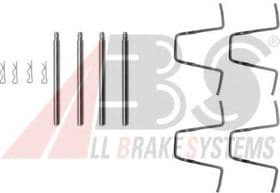 Компоненти дискових гальмівних колодок Компоненти дискових гальмівних колодок