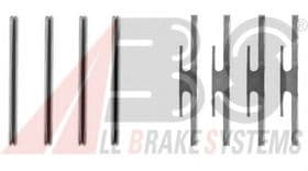 Компоненти дискових гальмівних колодок