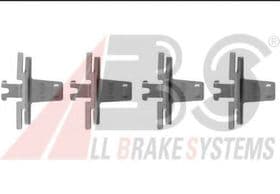 Компоненти дискових гальмівних колодок