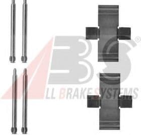 Комплектующие дисковых тормозных колодок Комплектующие дисковых тормозных колодок