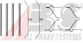 Компоненти дискових гальмівних колодок Компоненти дискових гальмівних колодок
