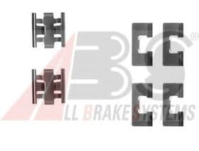 Компоненти дискових гальмівних колодок