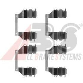 Компоненти дискових гальмівних колодок Компоненти дискових гальмівних колодок