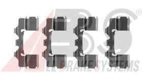 Компоненти дискових гальмівних колодок