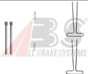 Компоненти дискових гальмівних колодок Компоненти дискових гальмівних колодок
