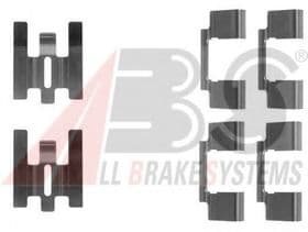 Комплектующие дисковых тормозных колодок