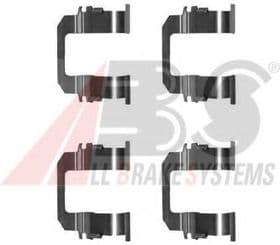 Компоненти дискових гальмівних колодок