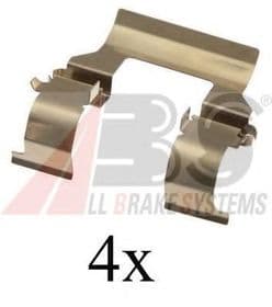 Комплектующие дисковых тормозных колодок Комплектующие дисковых тормозных колодок