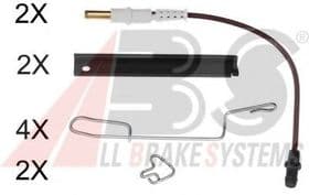 Компоненти дискових гальмівних колодок