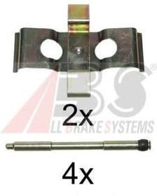 Компоненти дискових гальмівних колодок