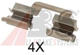 Комплектующие дисковых тормозных колодок Комплектующие дисковых тормозных колодок