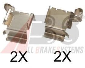 Компоненти дискових гальмівних колодок