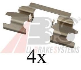 Компоненти дискових гальмівних колодок Компоненти дискових гальмівних колодок