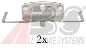 Комплектующие дисковых тормозных колодок