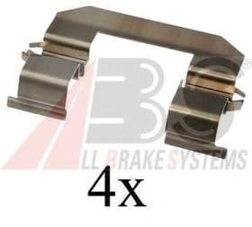 Комплектующие дисковых тормозных колодок