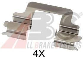 Комплектующие дисковых тормозных колодок Комплектующие дисковых тормозных колодок