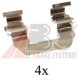 Комплектующие дисковых тормозных колодок