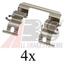 Компоненти дискових гальмівних колодок