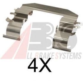 Комплектующие дисковых тормозных колодок