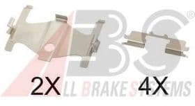 Компоненти дискових гальмівних колодок