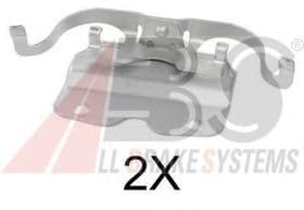 Компоненти дискових гальмівних колодок