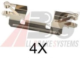 Компоненти дискових гальмівних колодок Компоненти дискових гальмівних колодок