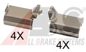 Комплектующие дисковых тормозных колодок