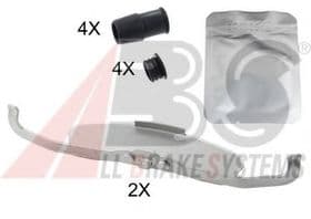 Комплектующие дисковых тормозных колодок Комплектующие дисковых тормозных колодок