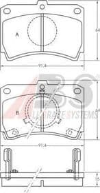 Гальмівні колодки Гальмівні колодки