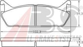Гальмівні колодки Гальмівні колодки
