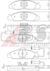 Гальмівні колодки