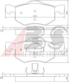 Гальмівні колодки