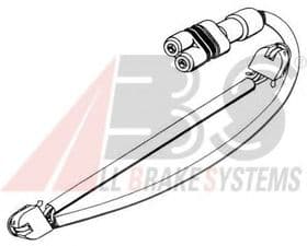 Датчик зношення гальмівних колодок