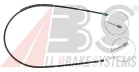 Трос ручного гальма