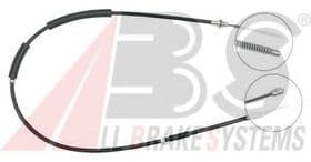 Трос ручного тормоза