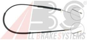 Трос ручного тормоза